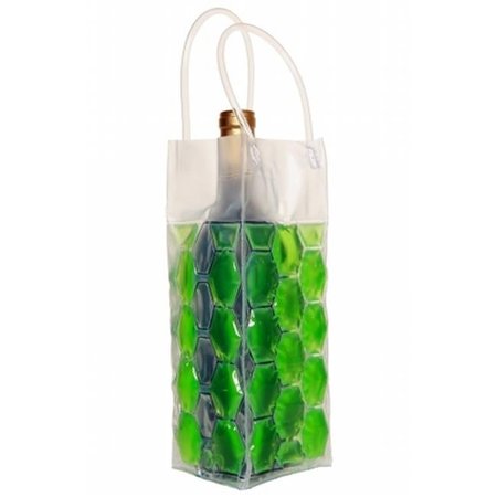 NATICO Natico 60-ICB904-GN WINE COOLER BAG  4 SIDED  GREEN 60-ICB904-GN